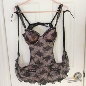 Adore Me Size M Lingerie, Cute Maid Style